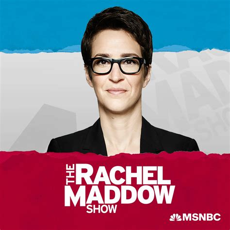 MSNBC Store The Rachel Maddow Show PopSocket-Red logo