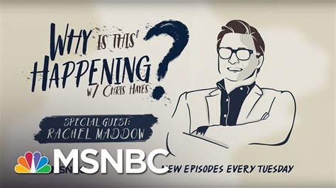 MSNBC Store Why is This Happening with Chris Hayes Spiral Notebook