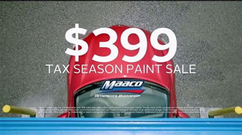 Maaco Overall Paint Sale TV Spot, 'Sapphire Blue: $499'