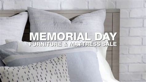 Macys Memorial Day Sale TV commercial - Furniture and Mattress Specials