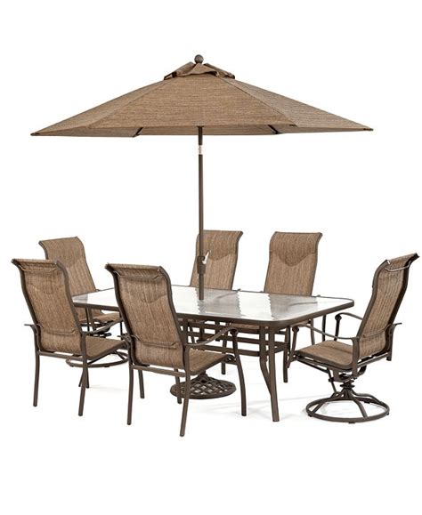 Macy's Oasis 7pc Outdoor Dining Set logo