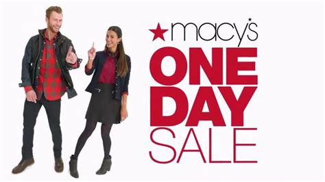 Macy's One Day Sale TV Spot, '50 Off Bedding, Diamond Studs, Fragrance Sets and More'