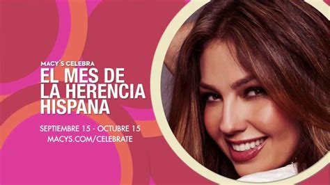 Macy's TV Spot, 'El Mes de la Herencia Hispana ' Con Thalia