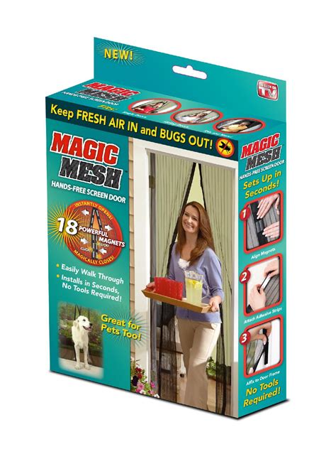 Magic Mesh TV commercial - Hands-Free Screen Door
