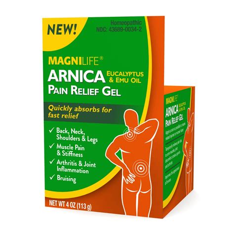 MagniLife Arnica Pain Relief Gel commercials
