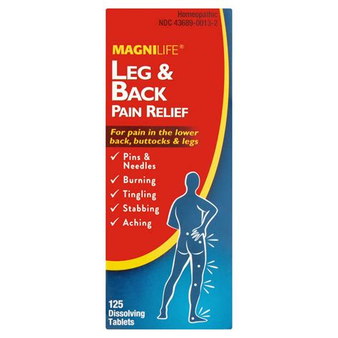 MagniLife Leg & Back Pain Relief Tablets logo