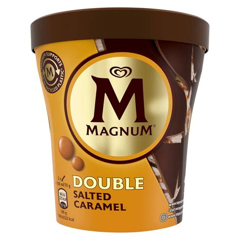 Magnum Double Sea Salt Caramel Ice Cream logo