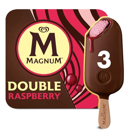 Magnum Raspberry Ice Cream logo