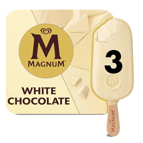 Magnum White Ice Cream logo