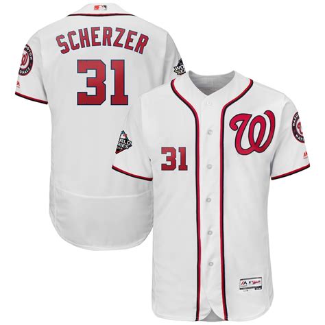 Majestic Athletic 2019 Men's Washington Nationals White World Series Champions Jersey commercials