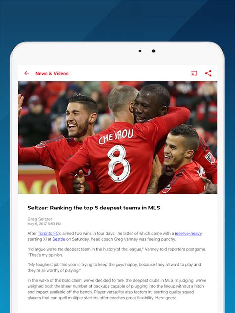 Major League Soccer App TV Spot, 'Take Control' created for Major League Soccer