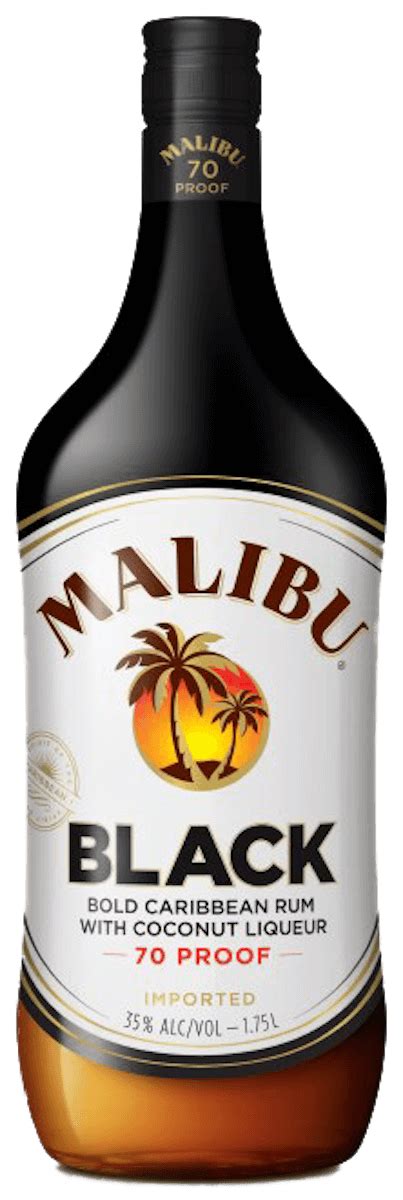 Malibu Rum Black logo