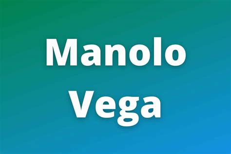 Manolo Vega commercials