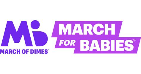 March of Dimes March For Babies logo