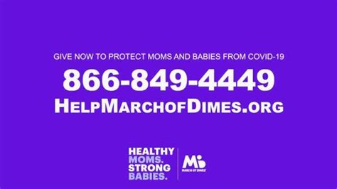 March of Dimes TV Spot, 'Mom and Baby COVID-19 Intervention and Support Fund' created for March of Dimes