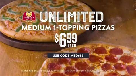 Marcos Pizza TV commercial - All Menu Priced Pizzas: 30% Off