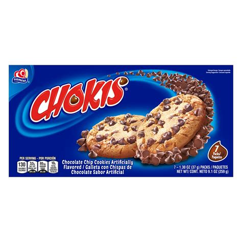 Marias Gamesa Chokis Chocolate Chip Cookies logo