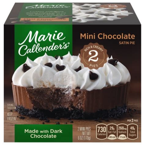 Marie Callender's Chocolate Satin Mini Pies logo
