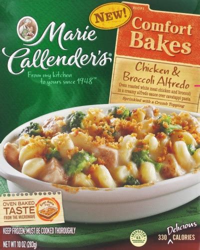 Marie Callender's Comfort Bakes Chicken & Broccoli Alfredo logo