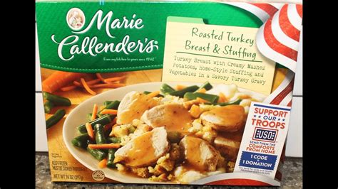 Marie Callenders Roasted Turkey Breast and Stuffing TV commercial
