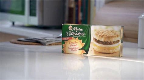 Marie Callender's Sausage, Egg and Cheese Breakfast Sandwich TV Spot featuring Eric Lutes