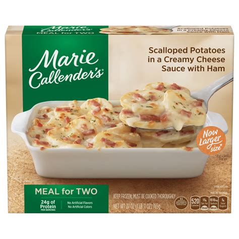 Marie Callender's Scalloped Potatoes in a Creamy Cheese Sauce with Ham