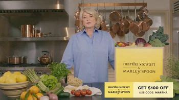 Marley Spoon TV Spot, 'Like No Other' Featuring Martha Stewart featuring Martha Stewart