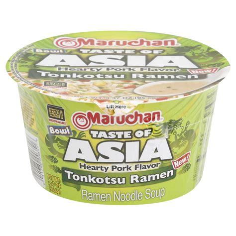 Maruchan Taste of Asia Tonkotsu Ramen Hearty Pork Flavor commercials