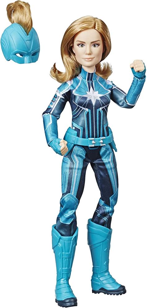 Marvel (Hasbro) Captain Marvel (Starforce) Super Hero Doll with Helmet Accessory logo
