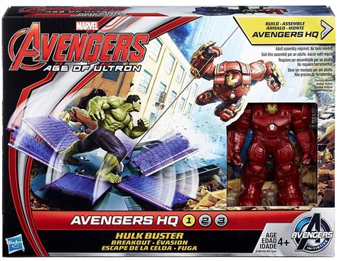 Marvel (Hasbro) Marvel Avengers age of Ultron HQ Hulk Buster Breakout Set logo