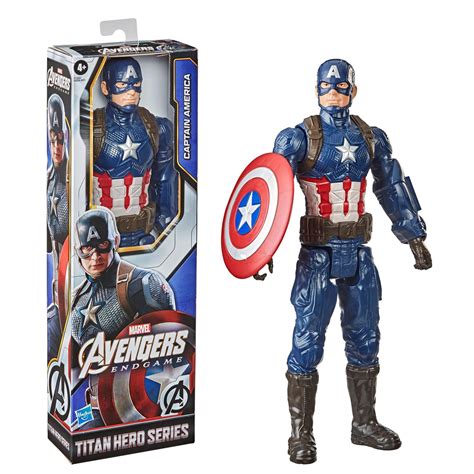 Marvel (Hasbro) Marvel Avengers: Endgame Titan Hero Series Power FX Captain America 12-Inch