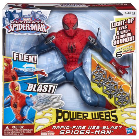 Marvel (Hasbro) Rapid-Fire Web-Blast Spider-man logo