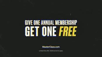 MasterClass TV Spot, 'Holidays: Give Masterclass, Get Masterclass' created for MasterClass