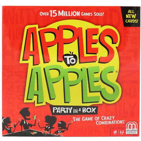 Mattel Games Apples to Apples logo