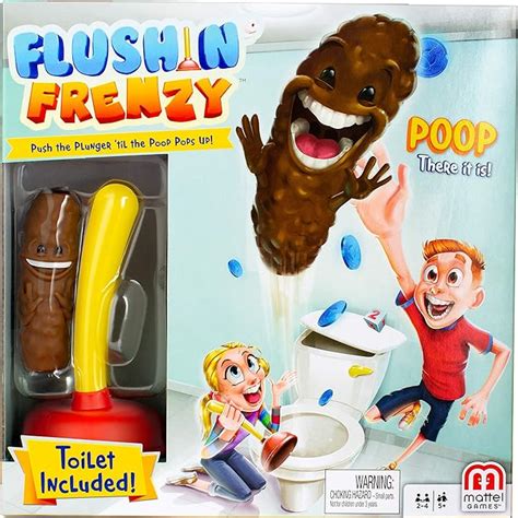 Mattel Games Flushin' Frenzy logo
