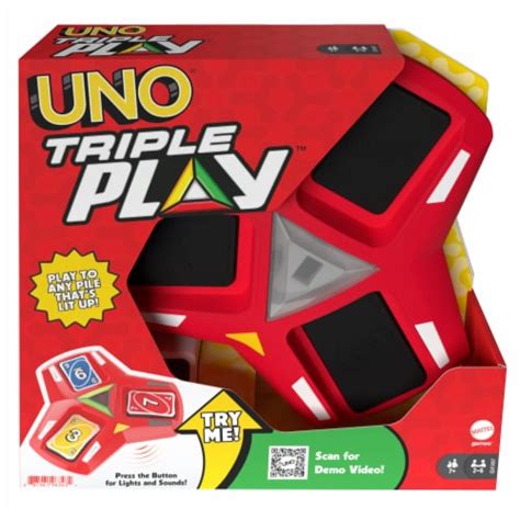 Mattel Games UNO Triple Play logo