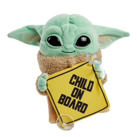 Mattel Star Wars The Child on Board Plush Sign logo