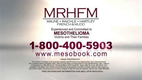 Maune Raichle Hartley French & Mudd, LLC TV Spot, 'Free Mesobook'