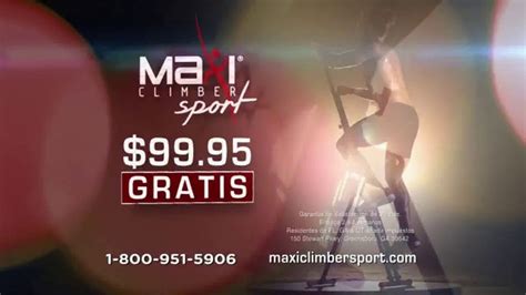 MaxiClimber Sport TV commercial - Ejercicio cardio guema grasa