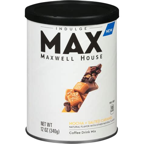Maxwell House MAX Indulge Coffee Drink Mix Mocha logo