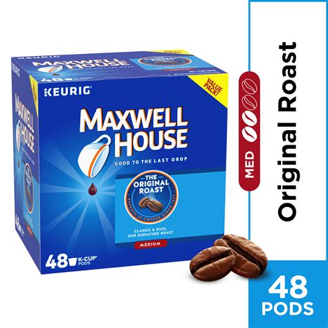 Maxwell House Original Roast Coffee K-Cup Pods commercials