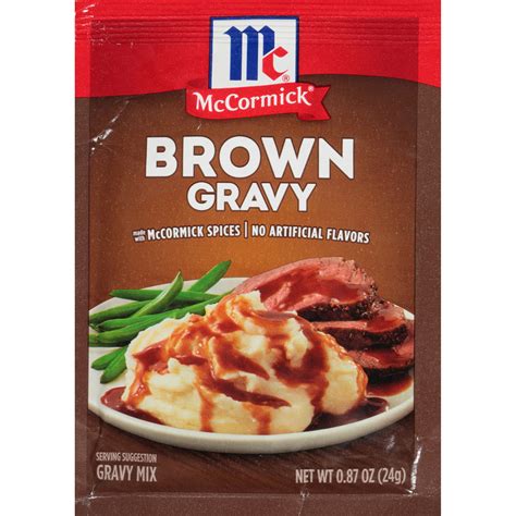 McCormick Brown Gravy Mix logo