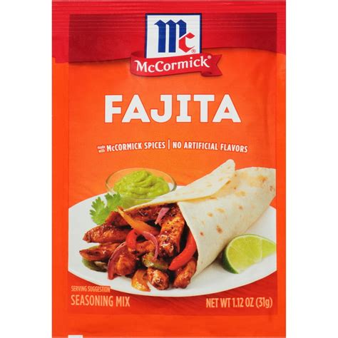 McCormick Fajita Mix logo