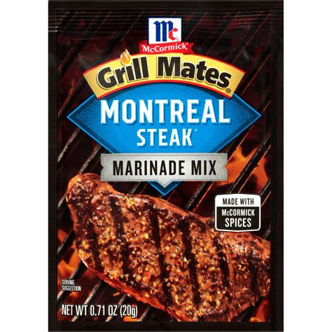 McCormick Grill Mates Montreal Steak Marinade commercials