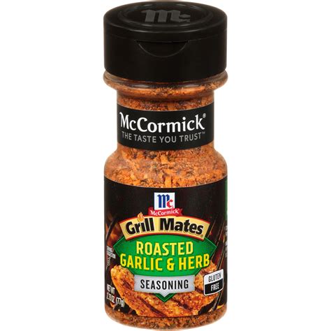 McCormick Grill Mates Roasted Garlic & Herb Seasoning logo