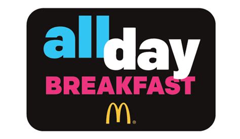 McDonald's All Day Breakfast Menu