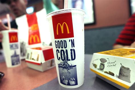 McDonald's Any Size Soft Drink logo