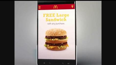 McDonald's App TV Spot, 'Free Daily Holiday Deals'