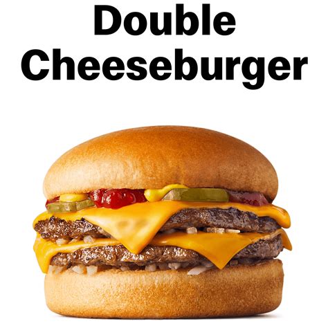 McDonald's Double Cheeseburger logo