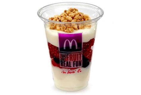 McDonald's Fruit 'N Yogurt Parfait